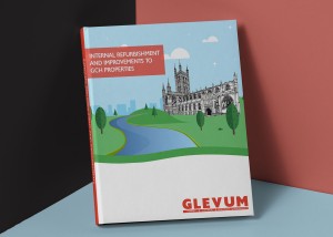Glevum Hardback Book Cover Design
